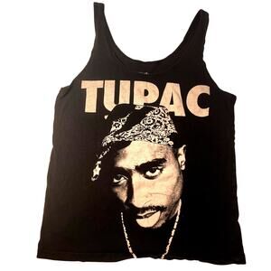 Tupac Tank Top - Men's Small - West Coast Rap